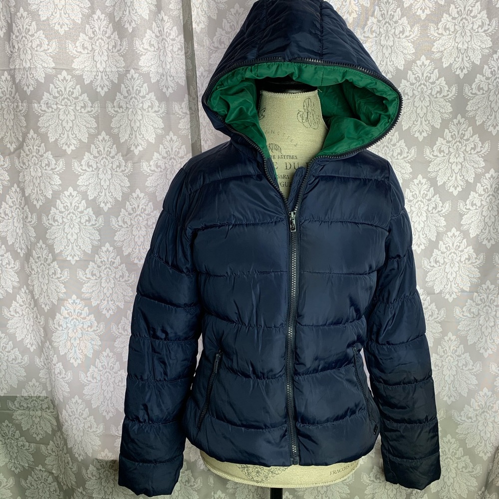 Zara - warm TRF hooded puffer jacket